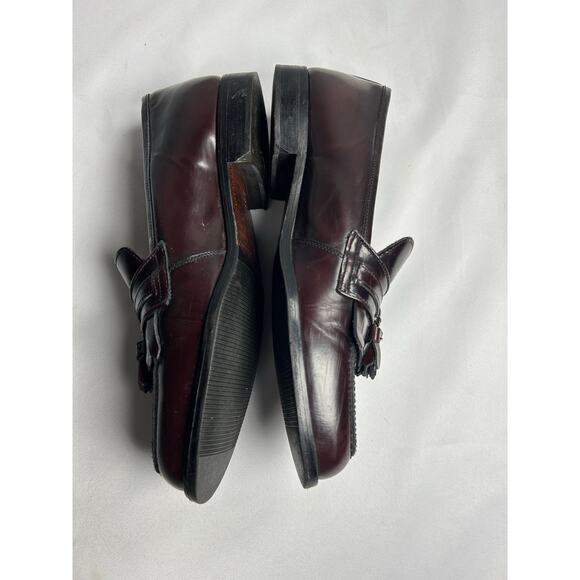 Bostoninan Florentine Men\'s Kiltie Tassel Loafers Shoes Size 10M Leather Cognac main image 7